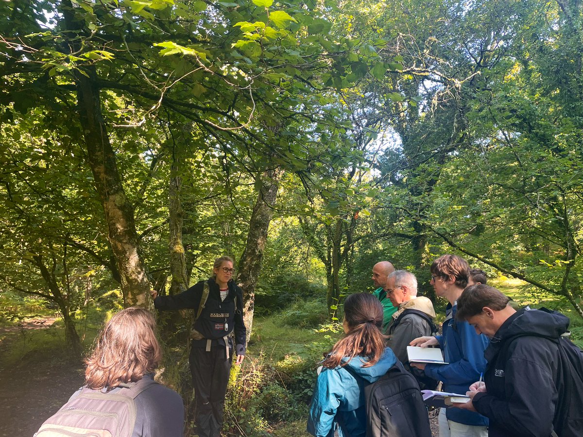 So wonderful to have attended the temperate rainforest conference in #Plymouth last week. An overly inspiring day! This was followed by exploring the #lichens in some of our top rainforests in #Devon, led by myself &amp; the British Lichen Society.