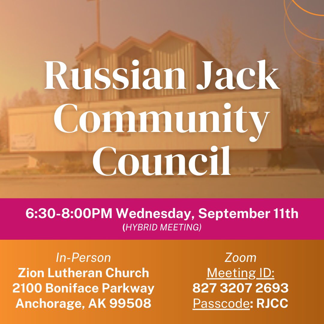 rep_mina's tweet image. Russian Jack Community Council meets TONIGHT at 6:30PM at the Zion Lutheran Church (2100 Bonifance Parkway)

On Sunday my office is hosting a Mountain View Community Clean-Up. Meet at William B Lyons Park @ 2PM - gloves, trash grabbers &amp;amp; trash bags will be available! #akleg