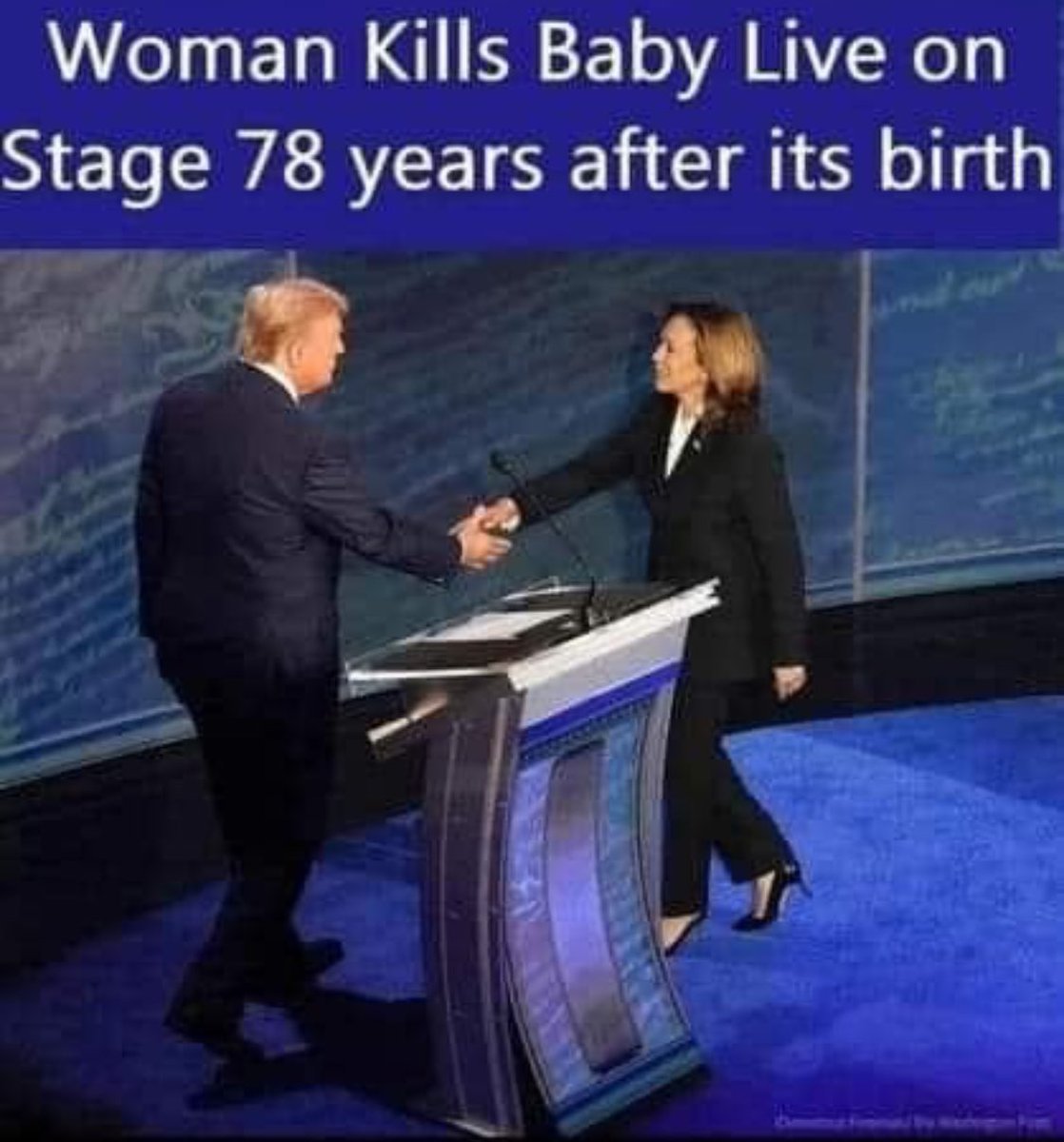 iModelUSA's tweet photo. @joncoopertweets Breaking: Coward thug-bitch trump says he doesn’t want a second debate. 😂

Harris hit a flashpoint when trump said babies are killed after birth across America. Mod. Lindsay Davis  also had to correct that stupid-fuck.😂

Do any of you MAGA-sluts see what’s happening here?? https://t.co/qsRAgU63aj