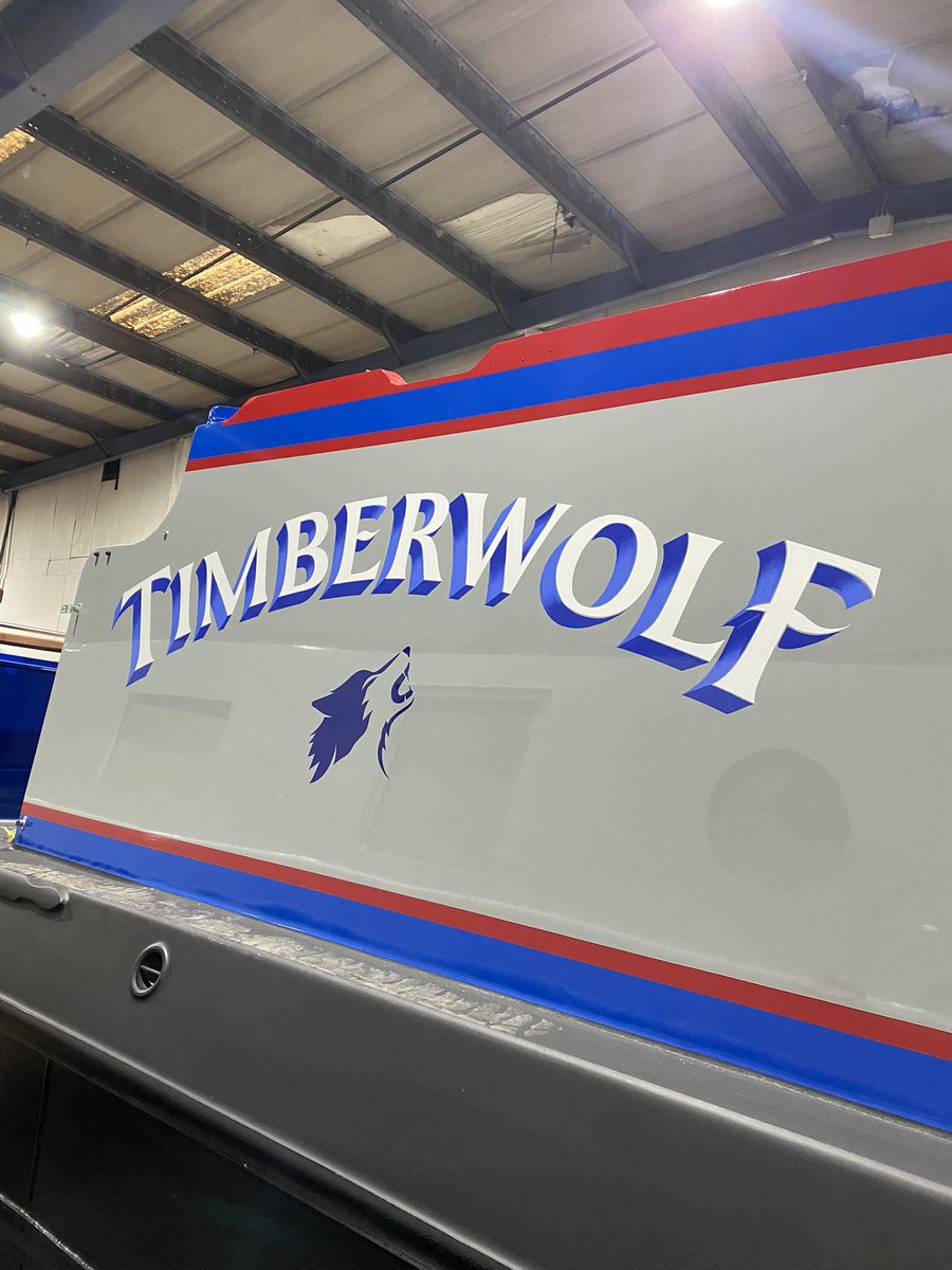 IanKinvig's tweet photo. Next up Timberwolf 57ft electric  propulsion,huge spec this one with oak and white interior classic look 👌🏻 https://t.co/SahVjIoZll