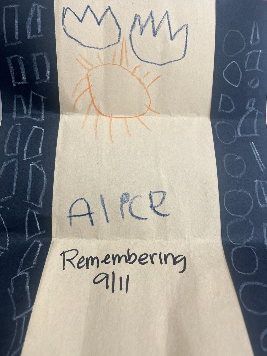 Gaby Garcia (@msggarcia204) on Twitter photo Remembering 9/11
Every year my pre-K students learn why it’s such an important day! #remebering911 <a href="/Primary_AISD/">Aldine ISD Early Learning</a> <a href="/GarciaLeza_AISD/">Garcia-Leza Primary</a> Remembering 9/11
Every year my pre-K students learn why it’s such an important day! #remebering911 <a href="/Primary_AISD/">Aldine ISD Early Learning</a> <a href="/GarciaLeza_AISD/">Garcia-Leza Primary</a>