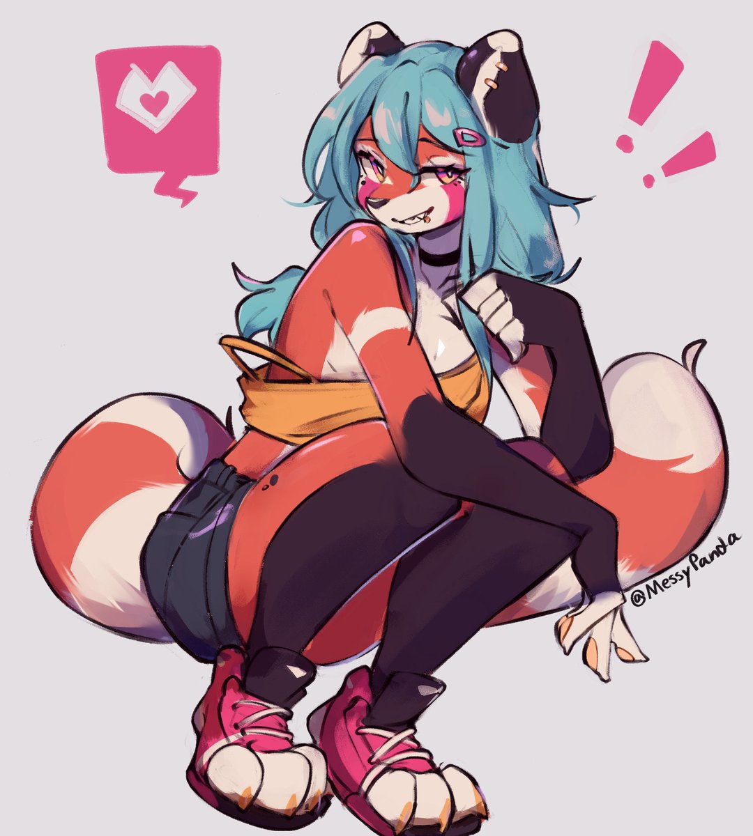 _Messypanda's tweet photo. “Artists show me ya ur most popular piece”

Got genuinely surprised by the positive response on this one XD probably redid the pose like 3 times https://t.co/WNkc8xwoNP