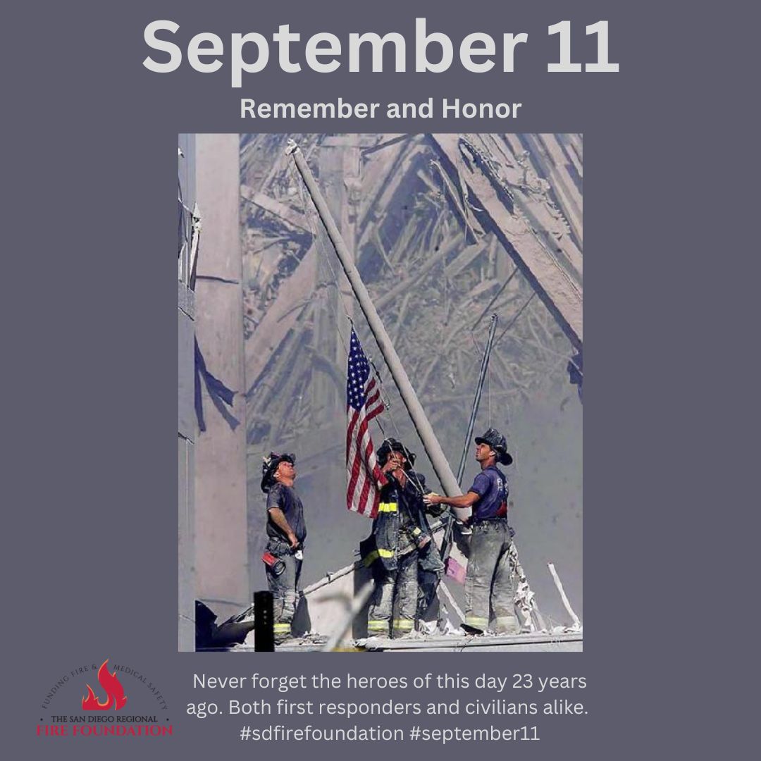 San Diego Regional Fire Foundation tweet media