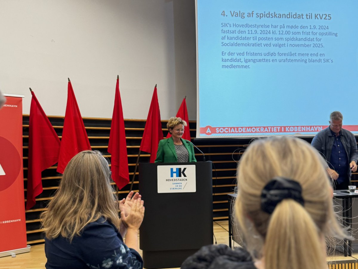 Jonas Manthey Olsen (@jonasmanthey) on Twitter photo Socialdemokratiet i København har valgt sin nye overborgmesterkandidat:
<a href="/RosenkrantzT/">Rosenkrantz-Theil</a> ✨
Nu venter en stor opgave, hvor vi skal vise at vi både har visionerne for en endnu bedre by og viljen til at gøre dem til virkelighed!
#dkpol Socialdemokratiet i København har valgt sin nye overborgmesterkandidat:
<a href="/RosenkrantzT/">Rosenkrantz-Theil</a> ✨
Nu venter en stor opgave, hvor vi skal vise at vi både har visionerne for en endnu bedre by og viljen til at gøre dem til virkelighed!
#dkpol
