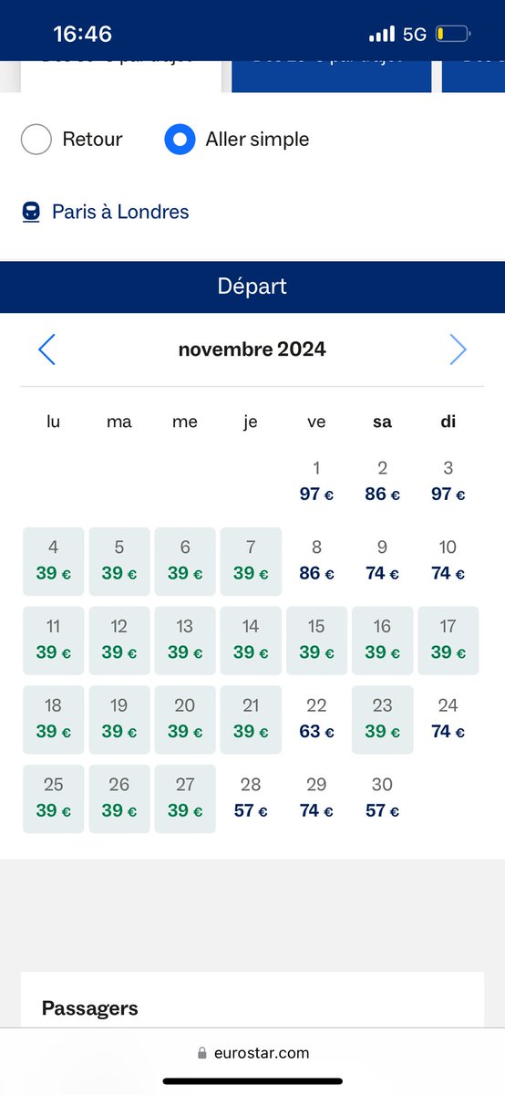 theylovepatyy's tweet photo. EH HOOO il y a des promo sur le site d’Eurostar pour les billet Paris-Londres.
Les promos s’étalent de maintenant jusqu’à janvier avec des billets à 39€ donc foncez ! https://t.co/zcu0aK41bd