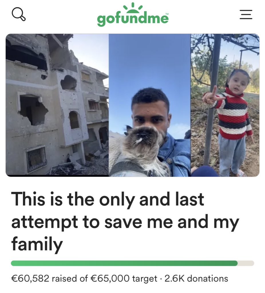 Mo7mmd30's tweet image. I BEG U , DONT IGNORE SOMETHING INTERESTING !!

We’ve already reached 60k and we only have 418€ left to reach 61k, our next goal is to achieve the goal we created the campaign for 65k, let's set two days for this challenge

 gofund.me/1c5efd15