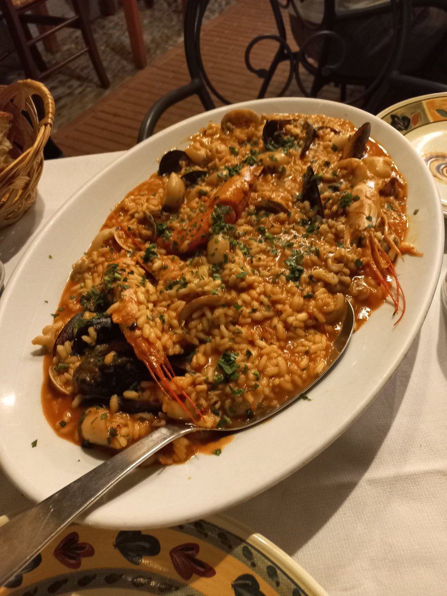 teoleoni's tweet image. Risotto Saraceno ai frutti di mare #noadv #Bordighera #BordigheraAlta #RistoranteSaraceno #staserahosforato