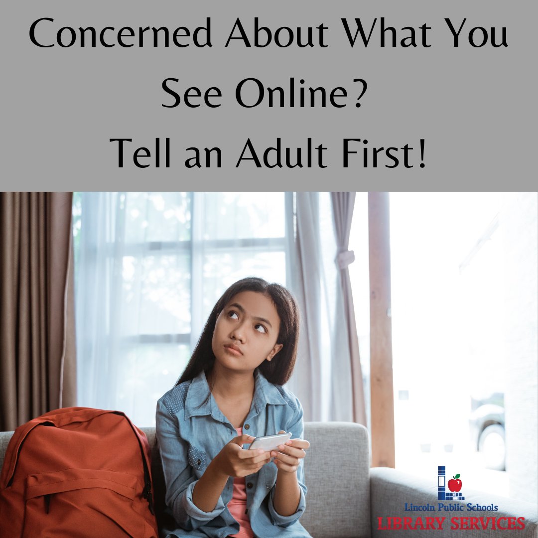 lswhs's tweet photo. Please remind your child that if they see something online that causes concern, they should tell a trusted adult. Sharing threats can cause panic and flood reporting channels, making it harder to investigate. #lpsdigcit https://t.co/XFhCwZXEBJ