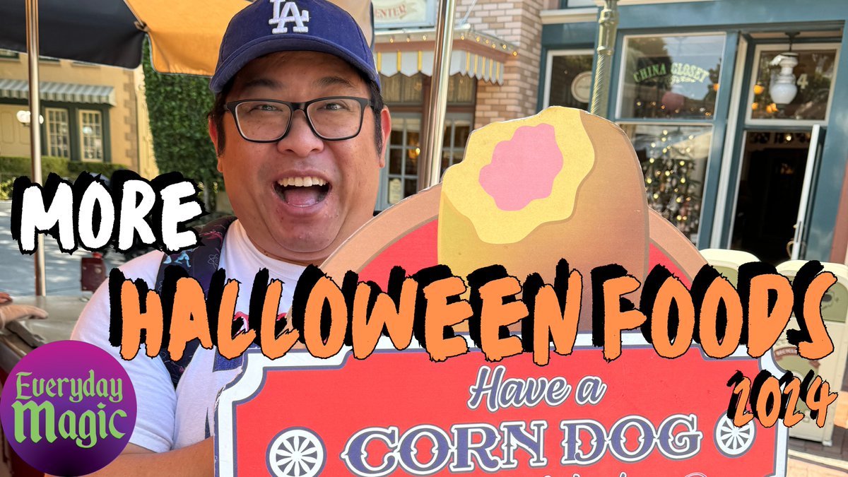 We're back with more Halloween foods at Disneyland! It's impressive just how many seasonal dishes there are to try around the parks. See which ones we liked best! youtu.be/0LwWnJmjjZw