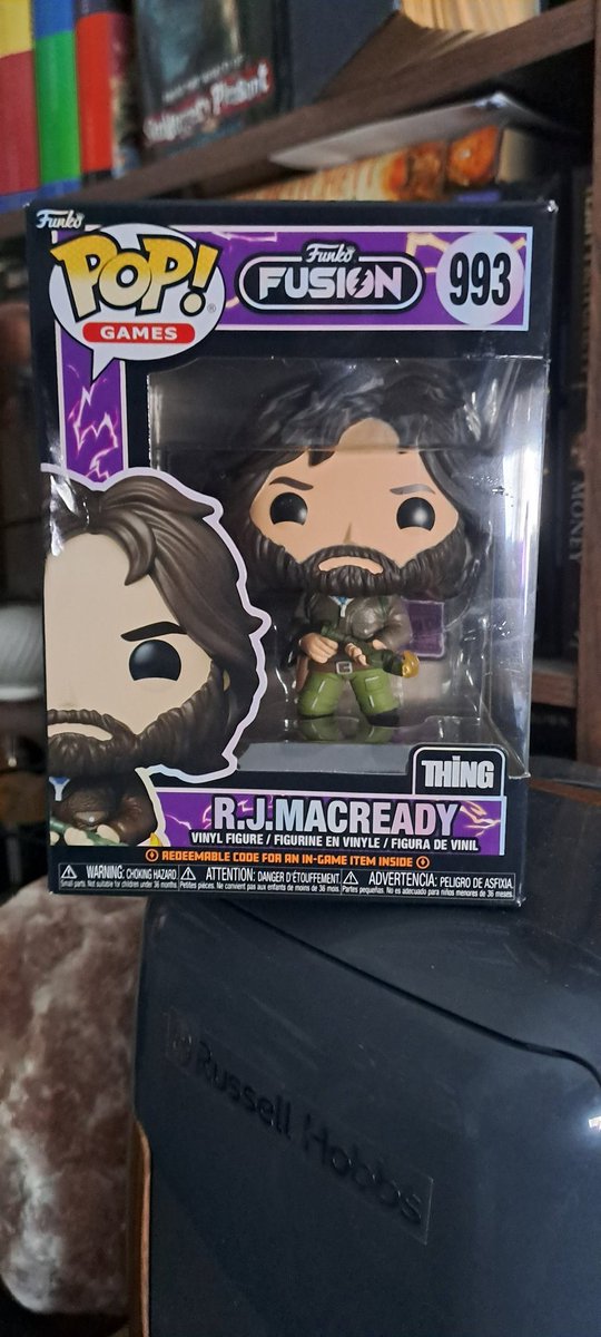 IHaveaBoomstick's tweet photo. @PaigeWesley Hey Paige, thought you might be interested in this - they just released four 'The Thing' figures! Had to get Macready: https://t.co/CnKhKADuCC