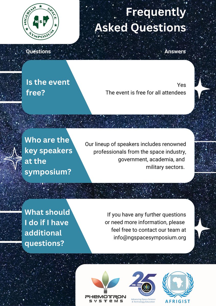 nigss_org's tweet photo. These are a few answers to questions we've been getting. 
We can't wait to see you all on the 27th of This month!🎷 https://t.co/5dbHcLfzMZ