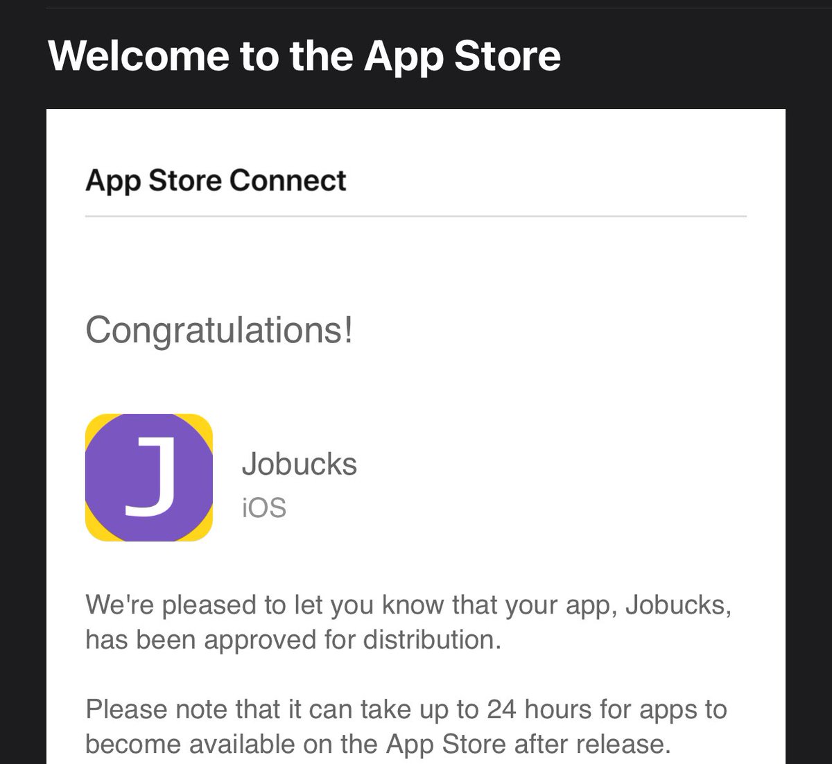 JobucksApp's tweet image. It's happening
