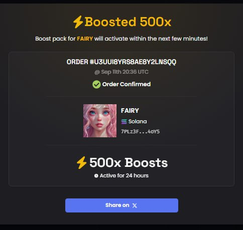 FAIRYFORESTSOL's tweet photo. 🎟 Golden tickets on Dexscreener? Yep, we got 'em. Because why not add a little more sparkle to the magic? 🧚‍♂️🎫

🔥 Click to check LP BURN: https://t.co/ynBjlsvdt6

🔗 Contract: 7PLz3FgMRBFFAs7B2iu5Qrryrs9RmbSuXt2H9zw24oY5

📢 Follow us on social TG: https://t.co/mFEIAlQZka https://t.co/Q9UKHlx1SR