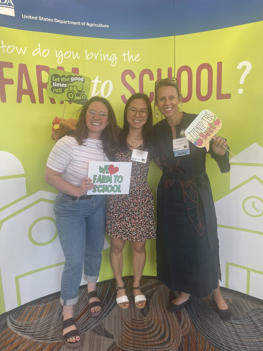 So much fun at the <a href="/USDANutrition/">USDANutrition</a>  #farmtoschool grantees gathering with our new partners - Eat Real! We’re expanding to Oklahoma, Louisiana &amp; Alabama in 2025- stay tuned 🥦🥦🥦