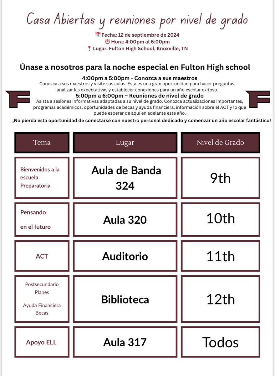 Open House is TOMORROW!! We can’t wait to see our families from 4-6pm. Be sure to also attend a grade level meeting!