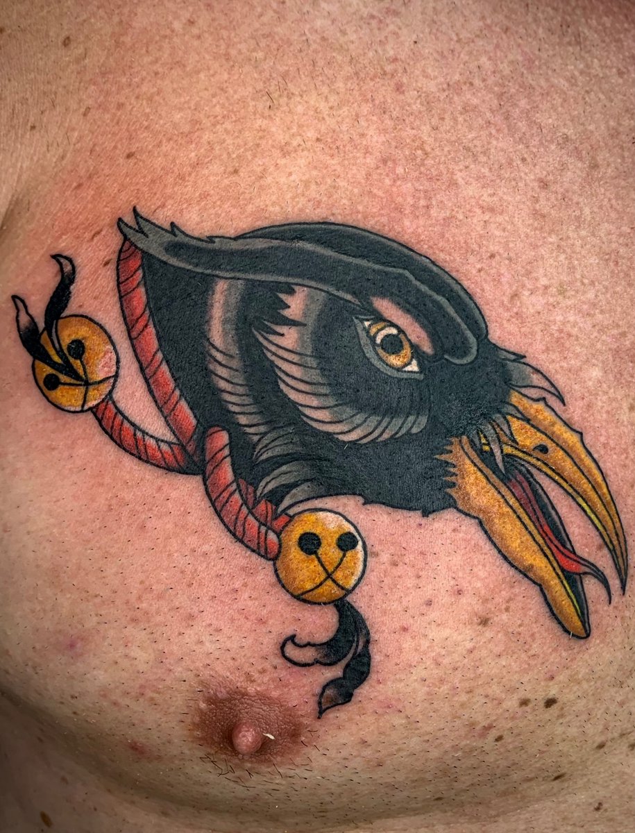 Hi. I’ve been tattooing a lot. Okay, bye.