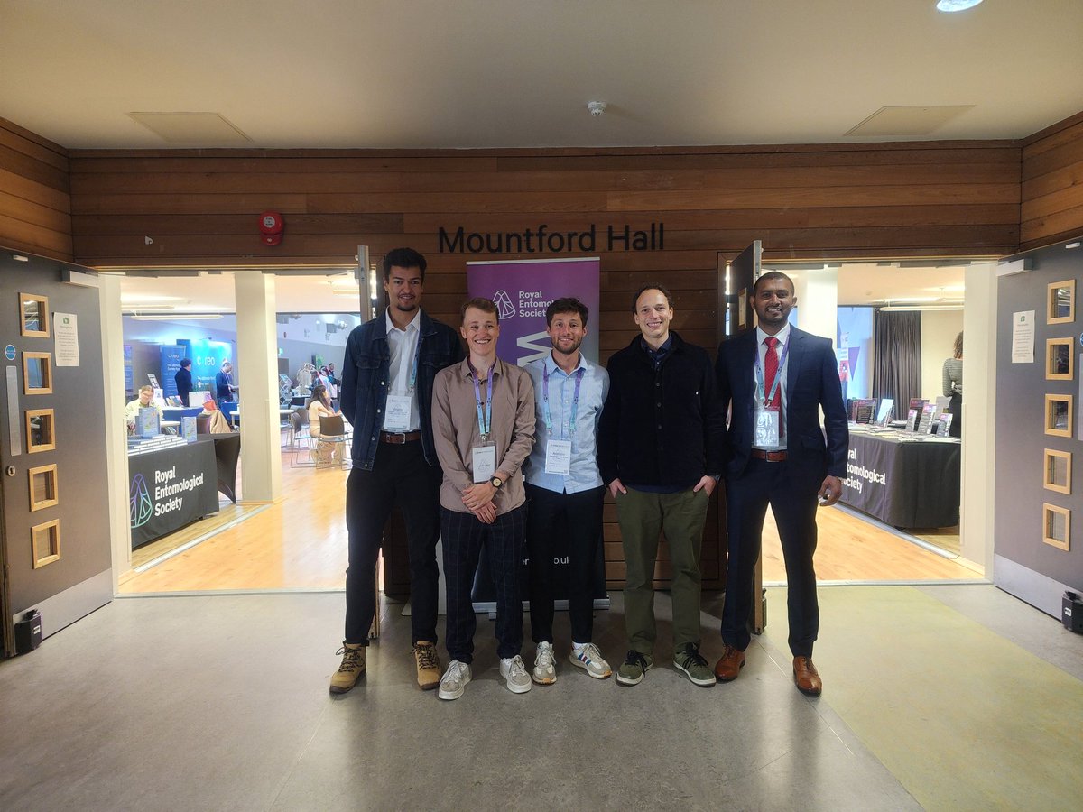 munir_robin's tweet photo. Excited to have presented my latest research at #Ento24 yesterday at @LivUni! @RoyEntSoc

Grateful for the opportunity to share my findings on the life-history traits of S. avenae and engage with amazing experts in #entomology. 

#Research #Science #Conference #Ento24 https://t.co/dxOXPX3WmH