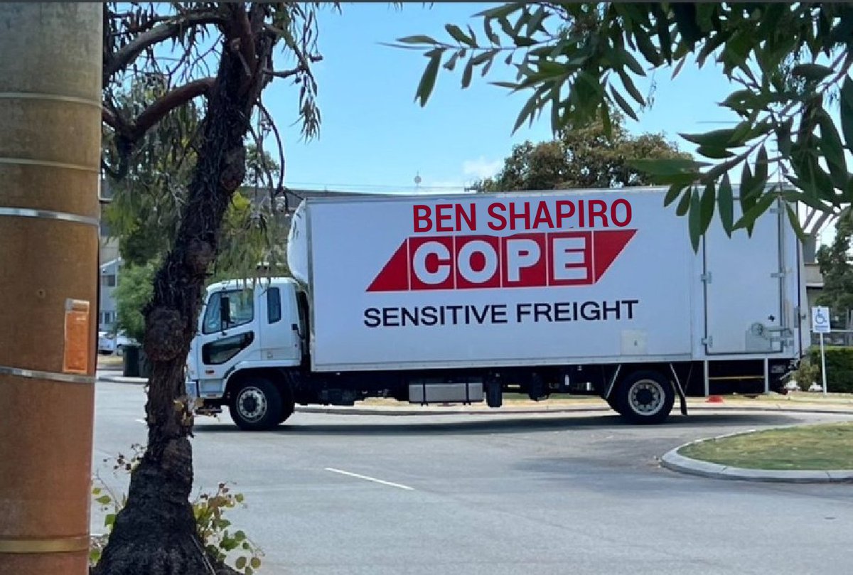 Seen coming out of Daily Wire's HQ.