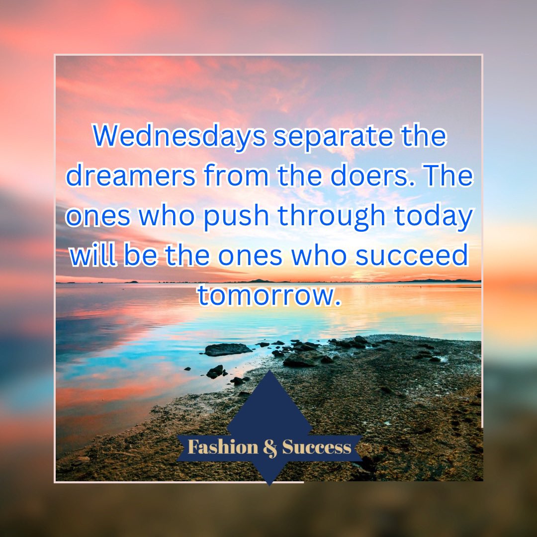 fashsuccess2023's tweet photo. Wednesdays aren’t for slowing down—they’re for pushing through. It’s midweek, and the grind doesn’t stop. Success belongs to those who keep moving when others slow down. What are you doing today to keep your momentum going? 💪🏾
#MidweekMotivation #WednesdayGrind #NoExcuses https://t.co/qqQ4sv18ed