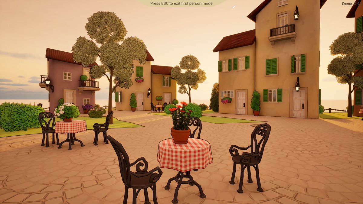 lydloogames's tweet photo. Look at this cute town!! I had the most fun playing the demo of Monterona by @slava_dev tonight on #twitch. The cosiest game with the cutest art style and such clever mechanics. I cannot wait for the full release!!

#cosygame https://t.co/ZIUhLfscz4