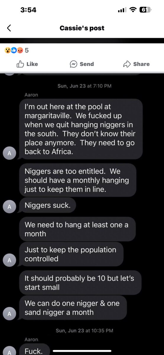 skkiizz's tweet photo. LEFTY’s BAR IN CONROE TEXAS 🚨 

Attached are a few screenshots that Aaron Oberman, the owner, sent into a business group chat. This is only a small portion of it. Below is a link to the full post. Please share so people quit giving business to this guy. This is scary behavior. https://t.co/UmKcsxoedb