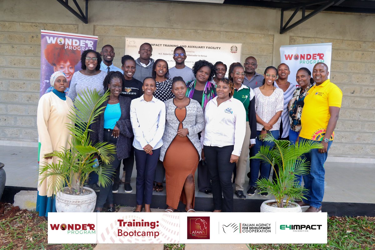 E4ICenterKenya's tweet photo. The WONDER investor readiness and business development accelerator program is designed to empower formal women-led enterprises, with a strong focus on their innovative potential and dedication to social and environmental sustainability.
#WONDERProgram https://t.co/mwk5p7eFrD