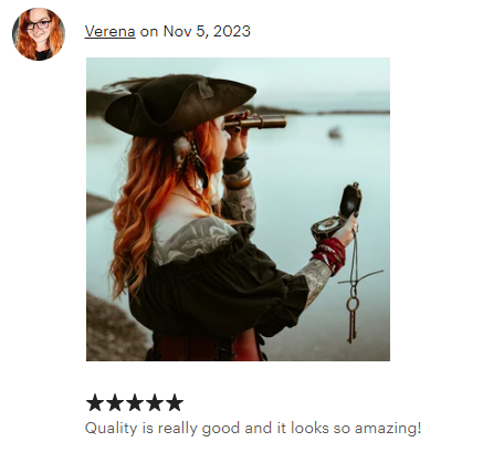 amrodsarmory's tweet photo. Avast, me hearties!  Set sail for adventure with this legendary  compass!

#potc #captainjacksparrow #amrodsarmory #potc #captainjacksparrow 
#pirateslife
#moviecosplay https://t.co/daPXl7PSRR