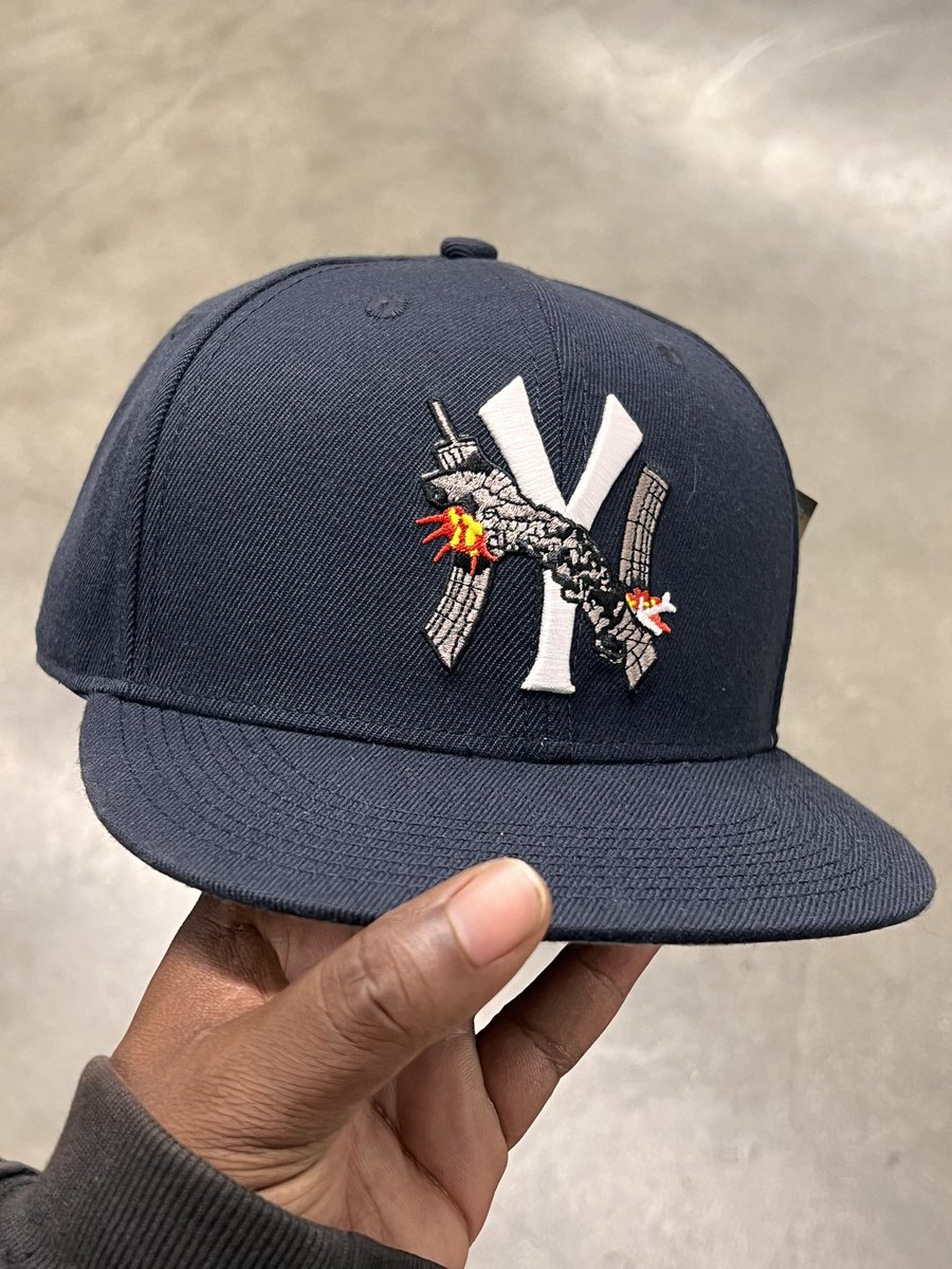 wckdthghts's tweet photo. 9/11 Yankee fitted caps by us. (2024) https://t.co/MR9Ig8xggo