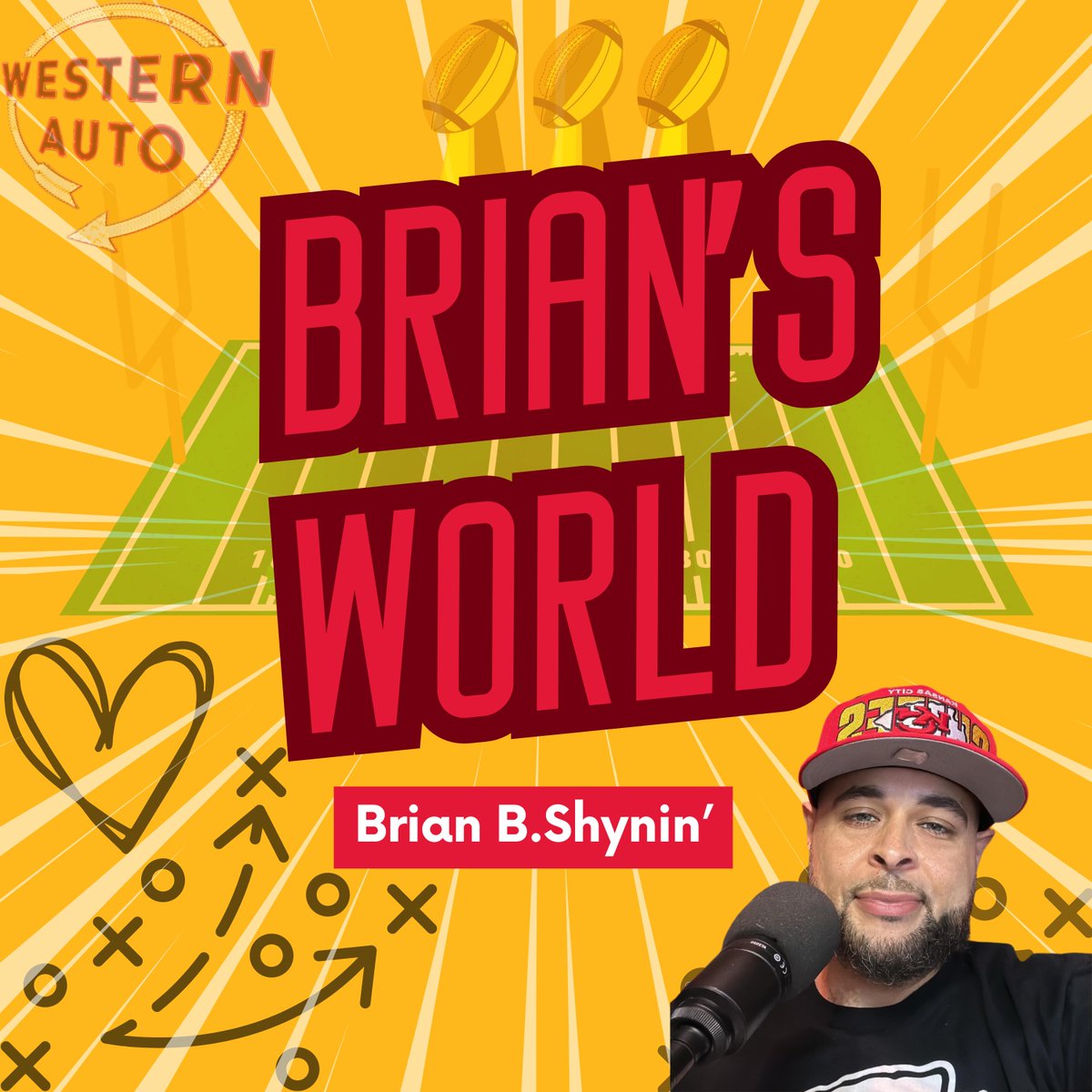ClubFoolish's tweet photo. New episode of #BriansWorld with @BrianBShynin  presented by @ClubFoolish: this week Brian highlights the #Chiefs standouts in Week 1, Bengals week, and sits down with @BDubKC to talk like and growing up a #Chiefs fan. 

Apple: https://t.co/HHDDKPj9qg https://t.co/Ws37Dd3tJw