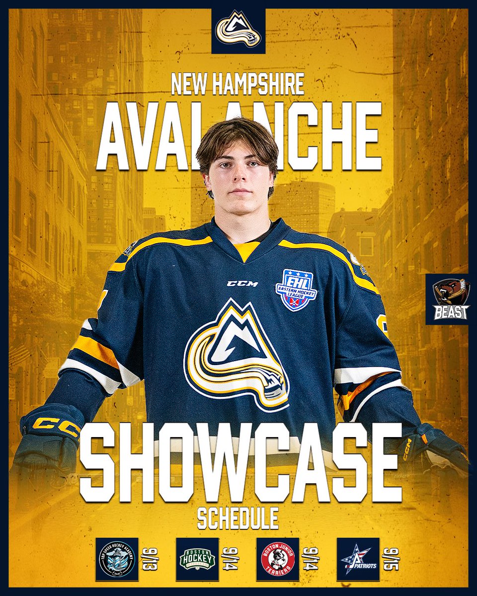 The 18s are ready to head down to Boston to compete in this weekend's Beast Series showcase 🏒