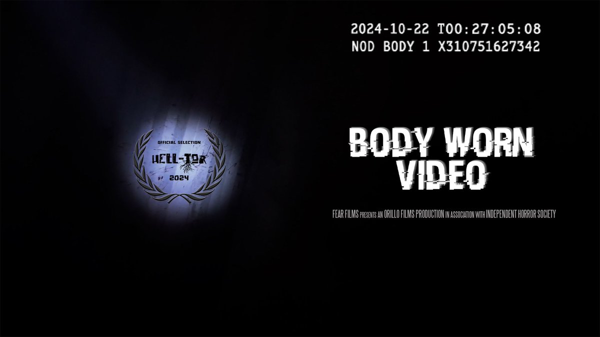 fearnfts's tweet image. "Hell Tor" Film Festival Showing for Body Worn Video

$FEAR continues to tour festivals with our first horror film "Body Worn Video" alongside @OrilloFilms - showing at Hell Tor Festival next on the 20th September.

In the mean time we are continuing development of our top down…
