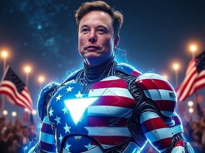 “No matter what happens, I will fight for America.”  

一 Elon Musk