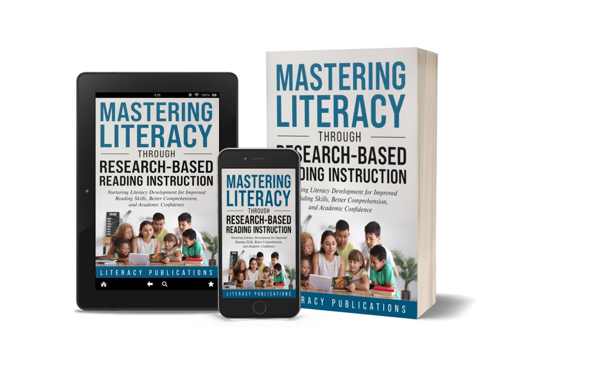 MASTERING LITERACY THROUGH RESEARCH-INFORMED READING INSTRUCTION: Nurturing Literacy Development for Improved Reading Skills, Better Comprehension, and Academic Confidence
From Literacy Publications
amazon.com/dp/B0D9F2XRNS

#literacy #education #teachers #homeschooling #teaching