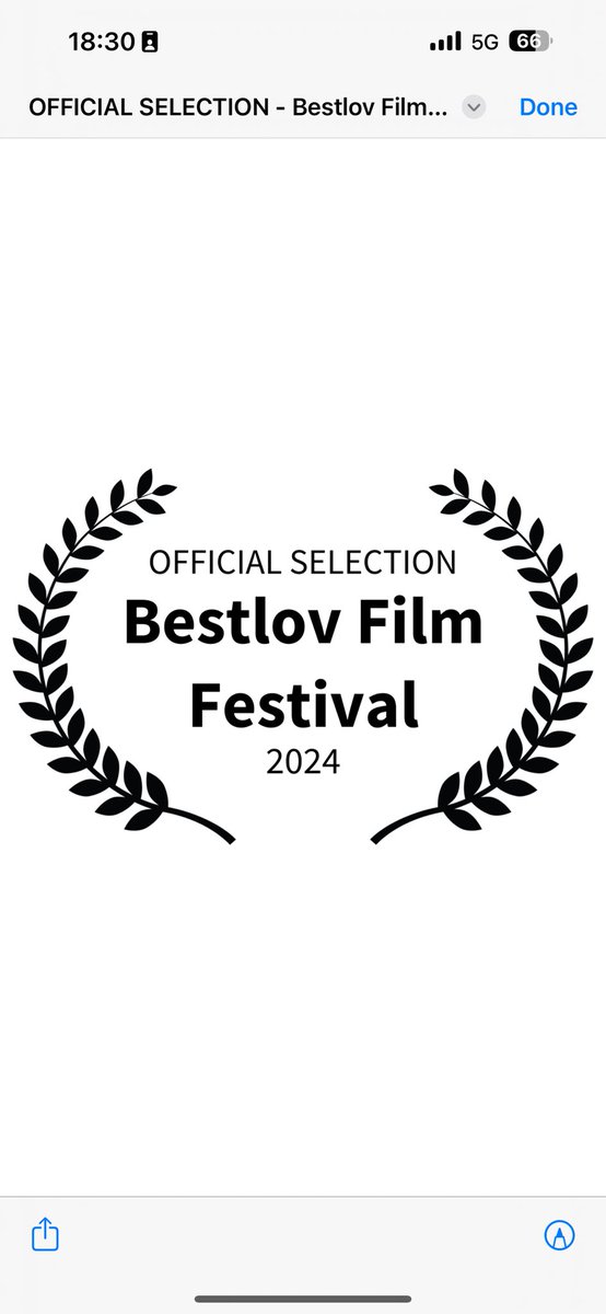 In 2021, I made a short film, which I expanded into a feature in 2022. After a break, I took it to festivals, and it's now selected for the BestLov Film Festival!
