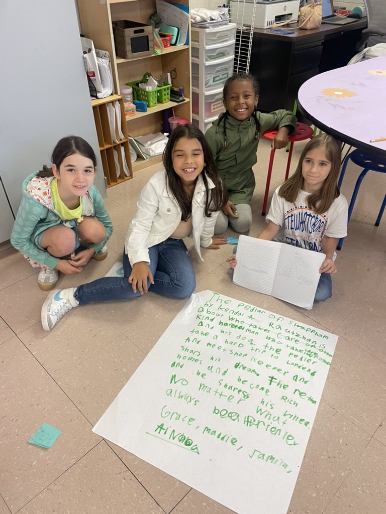 Kelli Cessac (@mrscessacsclass) on Twitter photo 4th grade students using their story mats to write a well rounded summary of a new text! I love seeing the collaboration! <a href="/STE_Stallions/">Stewartsboro Elementary</a> 4th grade students using their story mats to write a well rounded summary of a new text! I love seeing the collaboration! <a href="/STE_Stallions/">Stewartsboro Elementary</a>