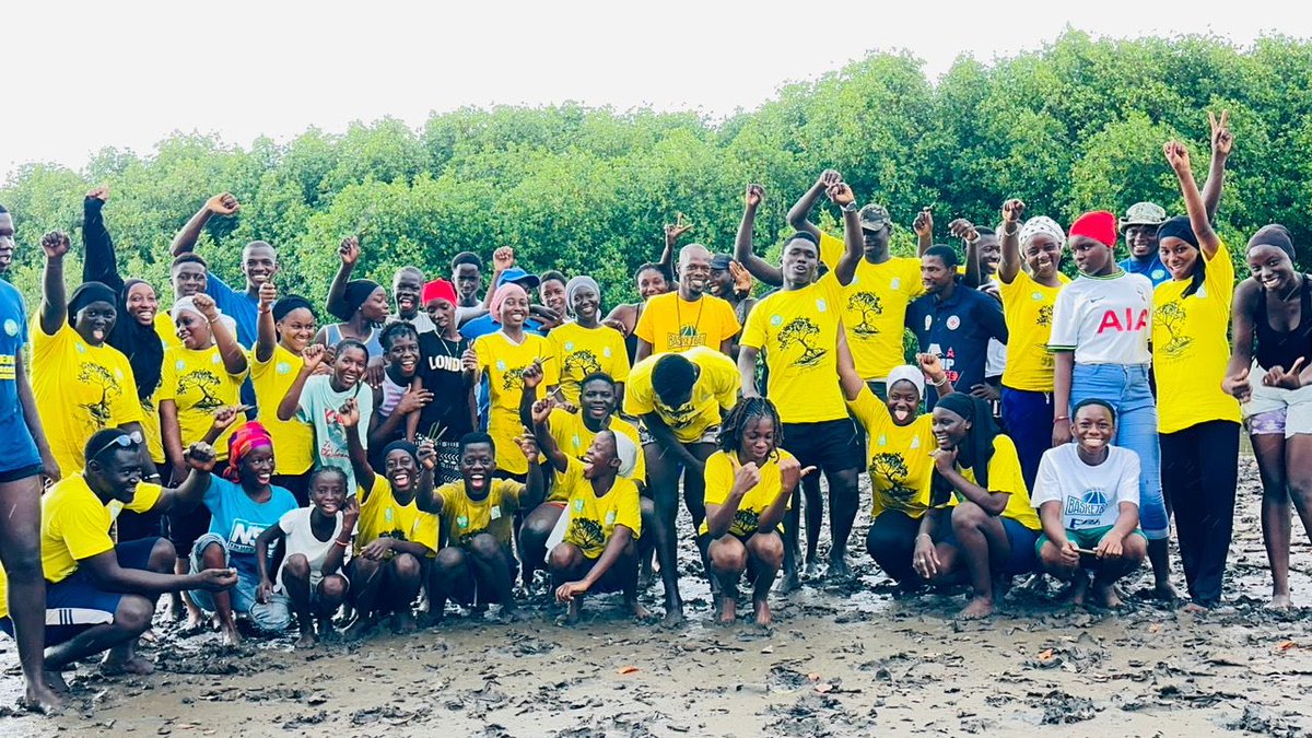 DiengAb21's tweet photo. #Caravane de #reboisement de la #Mangrove dans le Sud
-3 communes #Djibanar, #Goudomp et #Sédhiou.
-Plus de 60000 #propagules plantés sur plus de #5ha pour la #restauration des #écosystèmes au #Senegal .
@Jve_Senegal projet #ACFAO, @green_sedhiou @SUCO_org @AMC_corporatif https://t.co/0lMsAEobDp