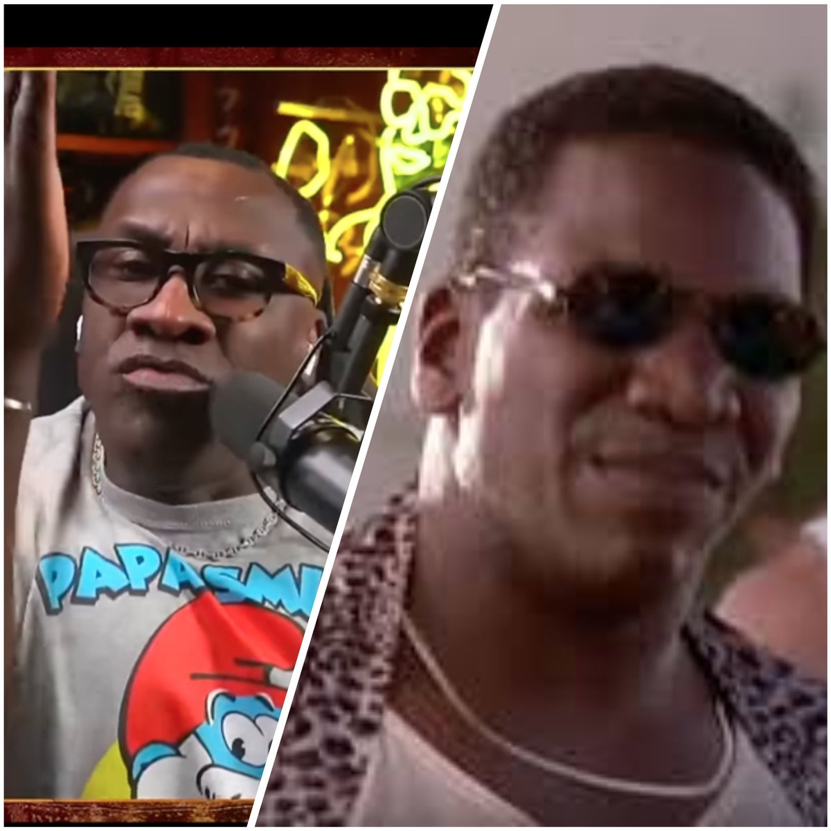 Same n*gga 

#Unc #Shannonsharpe