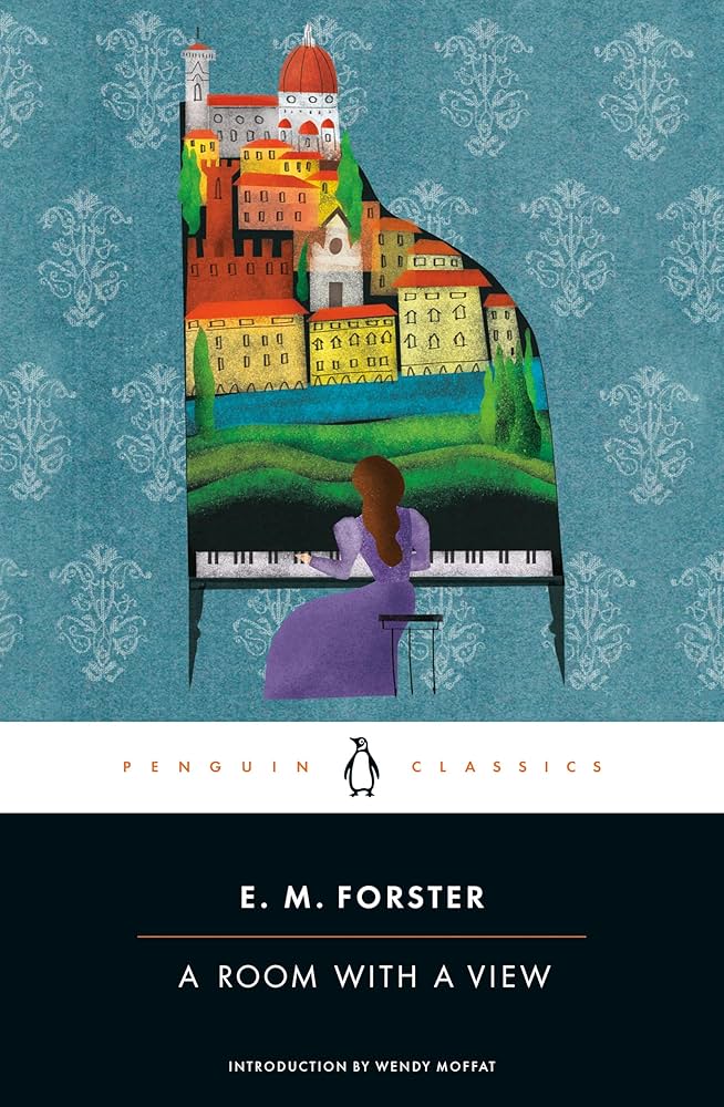 TalkbookG's tweet photo. Current book, "Room With A View", Edwardian Rom Com. https://t.co/1z8TURfy9s
