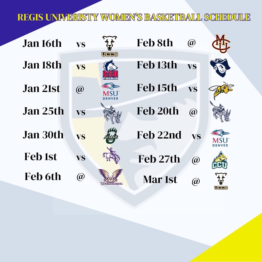24-25’ SCHEDULE IS HERE!