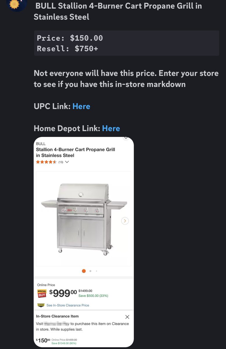 SolarFlips's tweet image. Still posting local instore profitable markdowns from stores like Sam’s Club, Lowe’s and Home Depot. Dm me if you’re interested in adding these posts to your group!