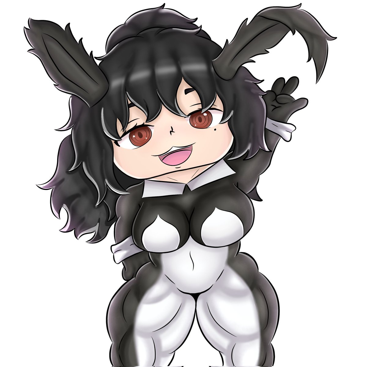 Elpapuppet's tweet photo. Dibujo para mi compa @NNO01341301 de su oc Nano en la pose chistosa de la ciervo https://t.co/F7Ouo3R1Qz