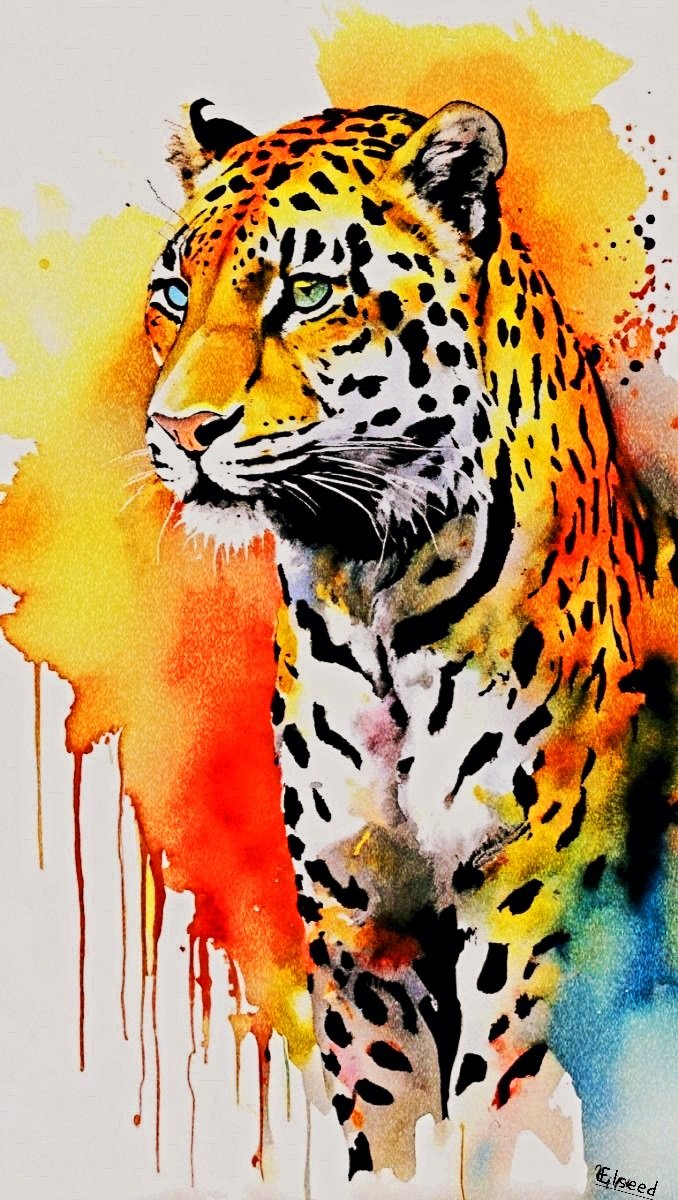 ElseedUg's tweet photo. The Leopard is a symbol of power and strength.
The true magic is found in embracing the wild uncertainties of life IX.
Elseedart
Acrylics painting on
Size: 80x50cm
#artist #photochallenge2024Today #animalfanatics #artistsupport #artistgrowth #artcommissions #artistsonX https://t.co/7388Z6CQ3m