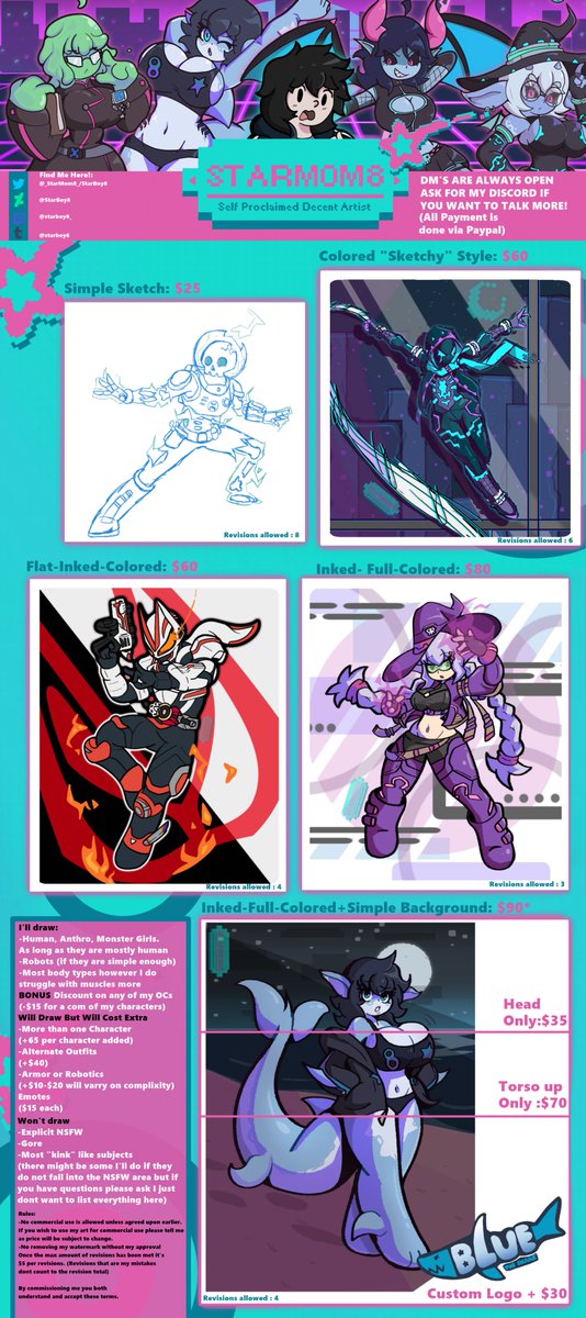 StarMom8 (Commissions Open!!!) tweet media