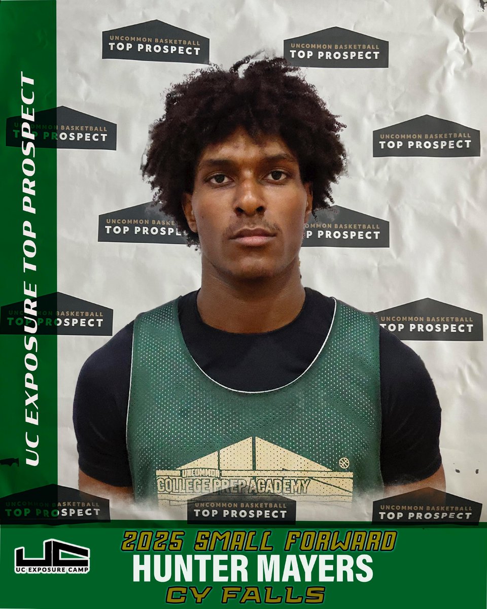 2025 Houston 'Top Prospect' <a href="/HunterMayers_/">Hunter</a> is Worth a Closer Look September 22nd at the UCExposure Camp. 6'6 Playmaker That Makes Winning Plays on Both Sides of the Ball. Check Out his UC Recruits Player Card  ucexposurerecruits.com/player-cards/h…