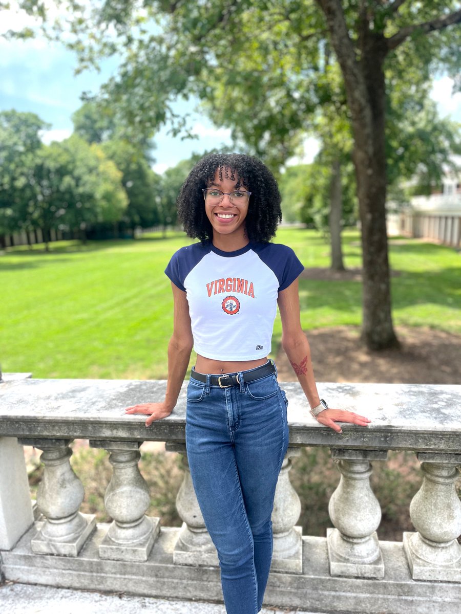 Mincers's tweet photo. This Virginia seal baby tee is a favorite for a reason. Wear it for game day, on grounds, or just getting groceries, and it’ll have you showing your Virginia pride in the cutest way! 💙🧡 https://t.co/4LHurJkhOV