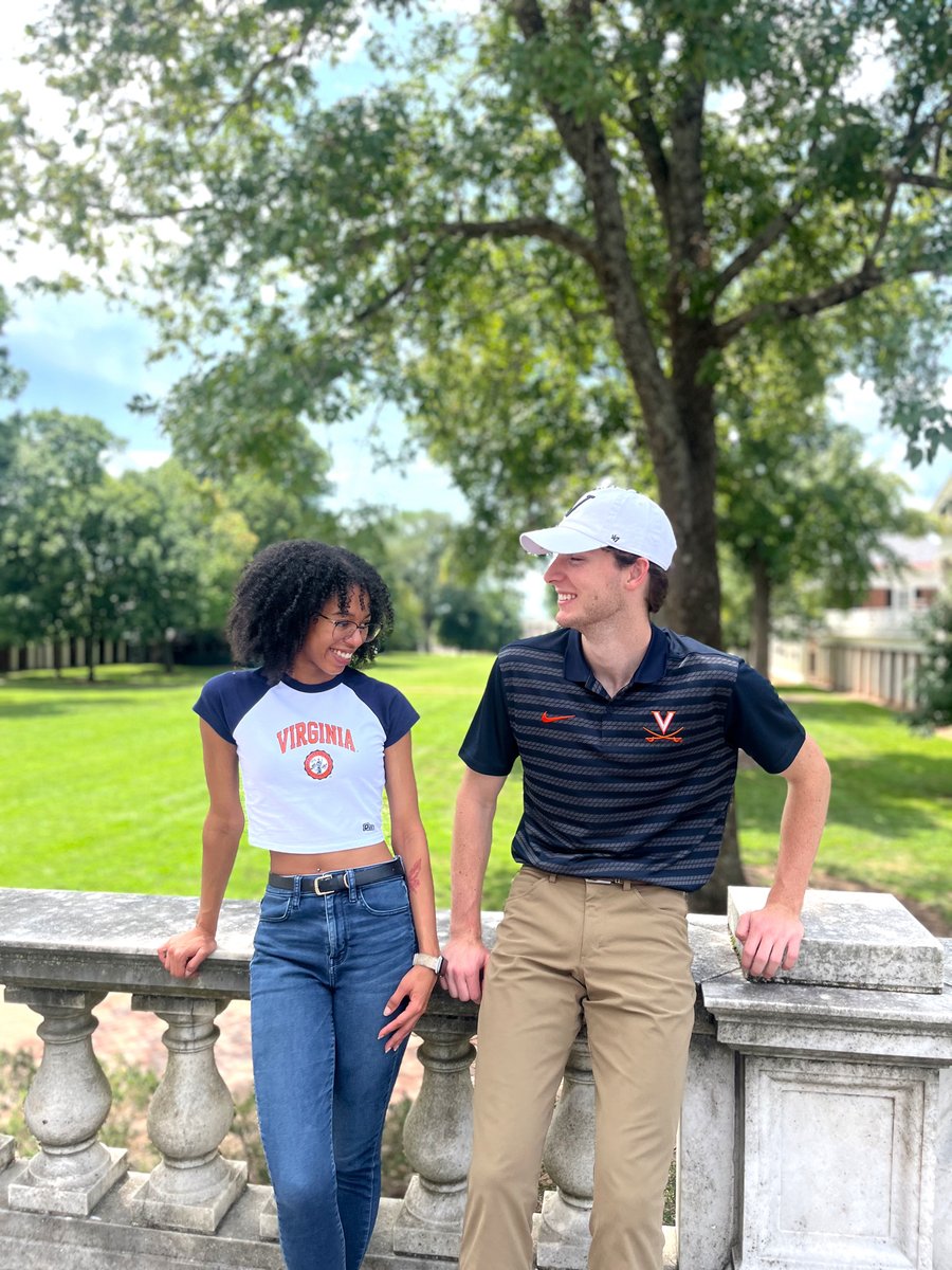 This Virginia seal baby tee is a favorite for a reason. Wear it for game day, on grounds, or just getting groceries, and it’ll have you showing your Virginia pride in the cutest way! 💙🧡