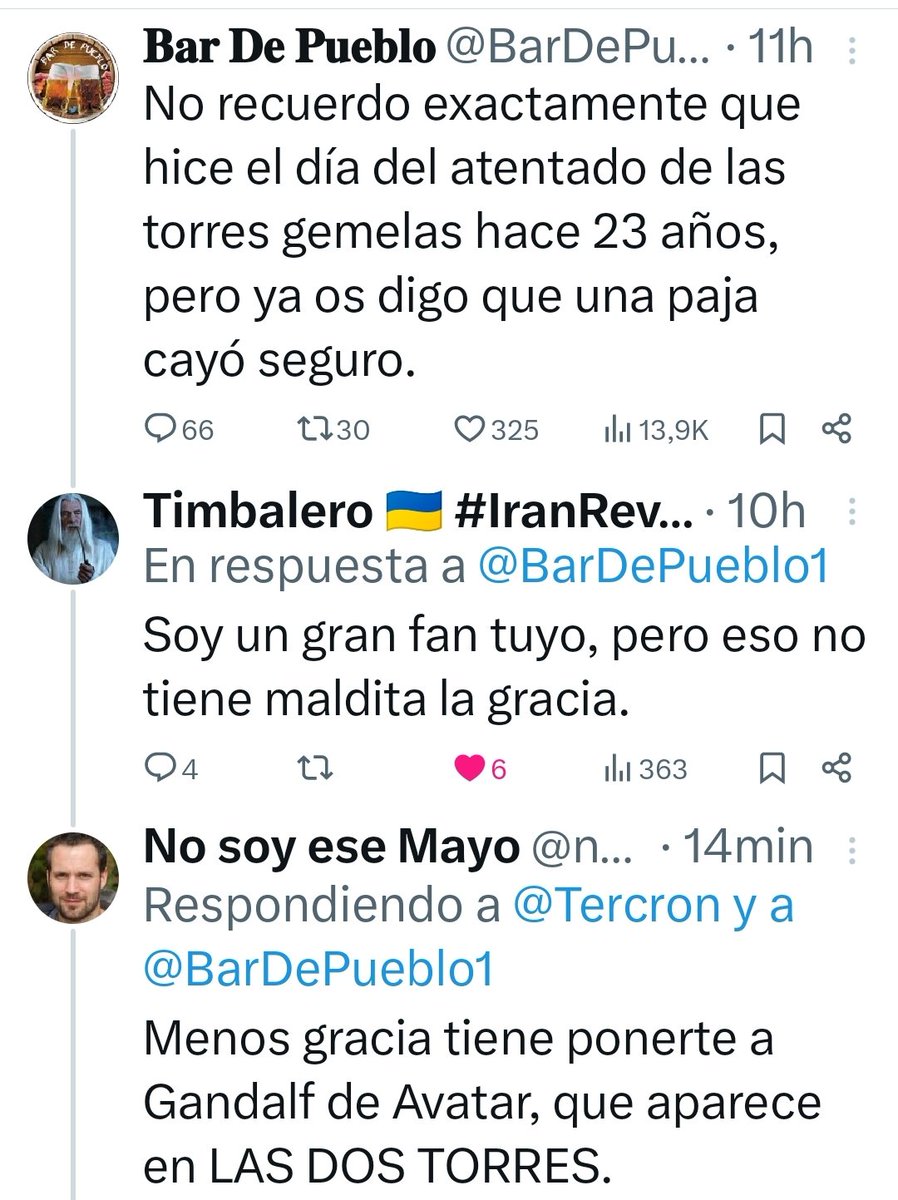 BarDePueblo1's tweet photo. Nunca me voy a ir de tuiter. https://t.co/9FuNLjhvAJ
