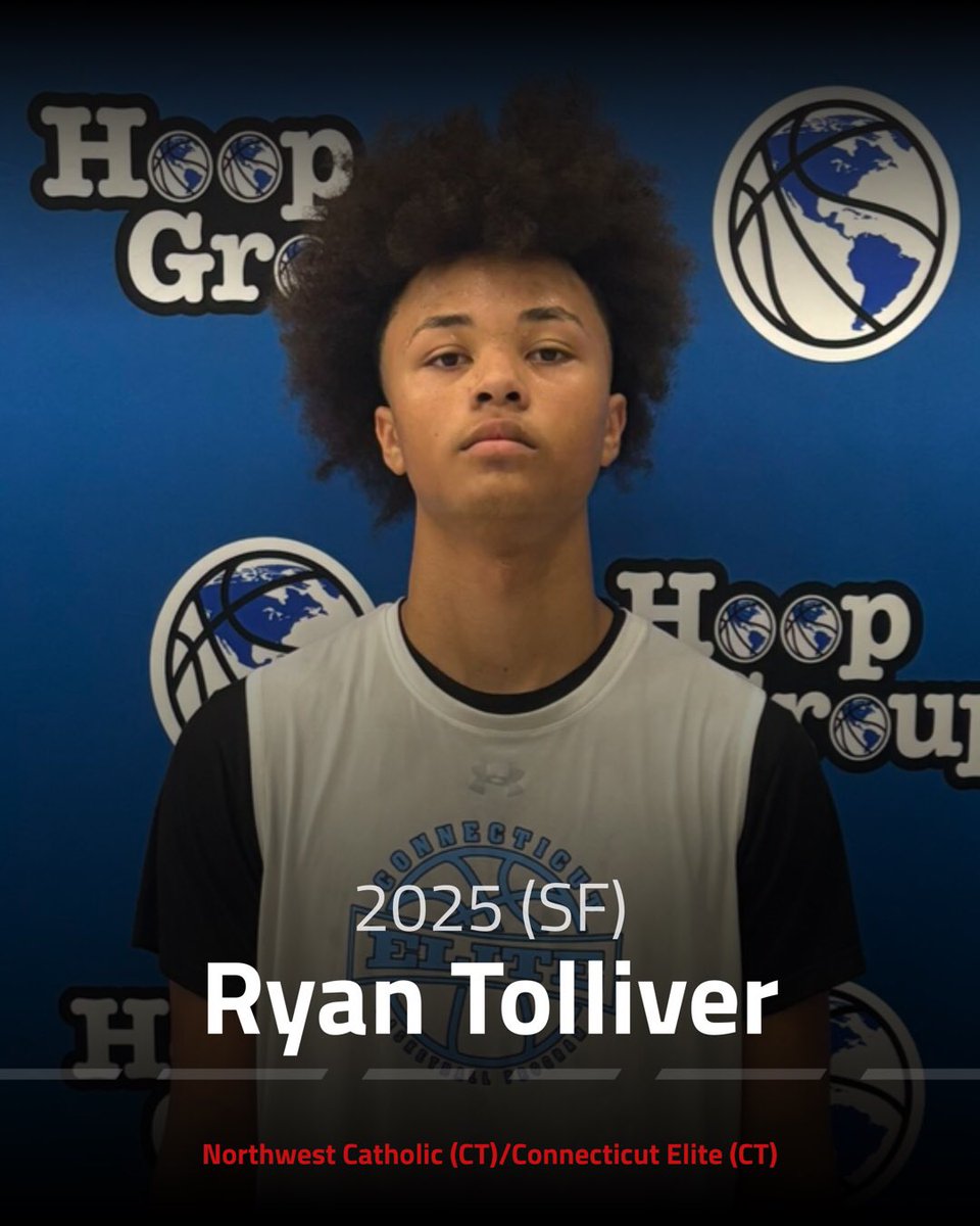 yc8thescout's tweet photo. Ryan Tolliver (2025)
Height: 6’7 
POS: SF
HS: Northwest Catholic (CT)
Grassroots: Connecticut Elite (CT) 
Calling Card: 2 Way Playmaker 
Current Offers: Bucknell, Northern Kentucky, Central Connecticut State https://t.co/evfY4EI0s1