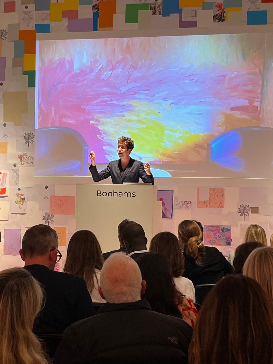 SPMfamily123's tweet photo. Most amazing night @Hospital_Rooms auction gala @HauserWirth speaking about the transformation art brings to inpatient MH services and our project @NSFTtweets! Thank you @timadamshaw &amp; @grimmers &amp; everyone! https://t.co/hfPdLsin6f