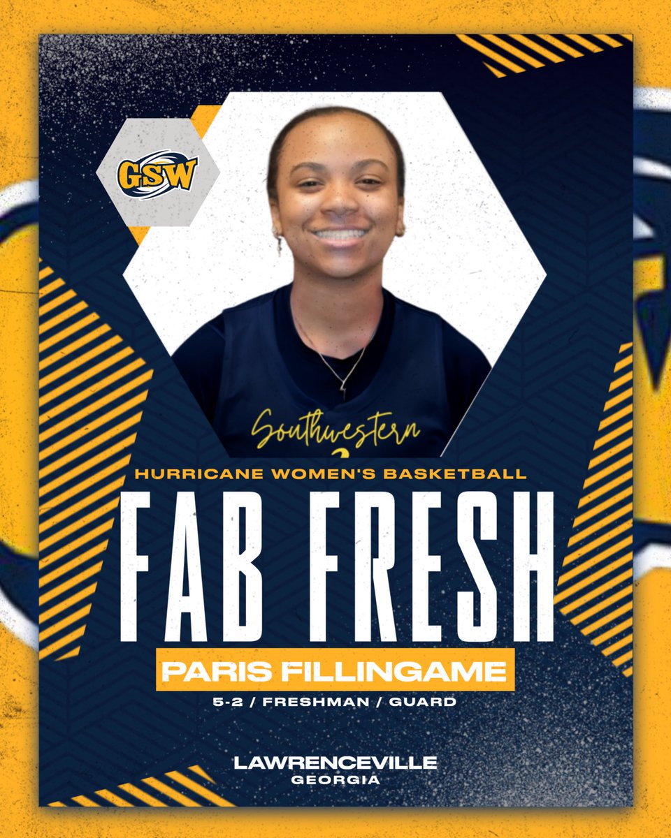 📣📣Paris Fillingame📣📣
🌀Why GSW? The support for WBB &amp; how close the community is &amp; engaged in everything
🌀Favorite Basketball Memory? When I hit 1,000pts
🌀Goal for this year? Get a 💍 &amp; over a 3.0 gpa 
🌀Fun fact about you? I love to play video games 
<a href="/FillingameParis/">Paris Fillingame</a>